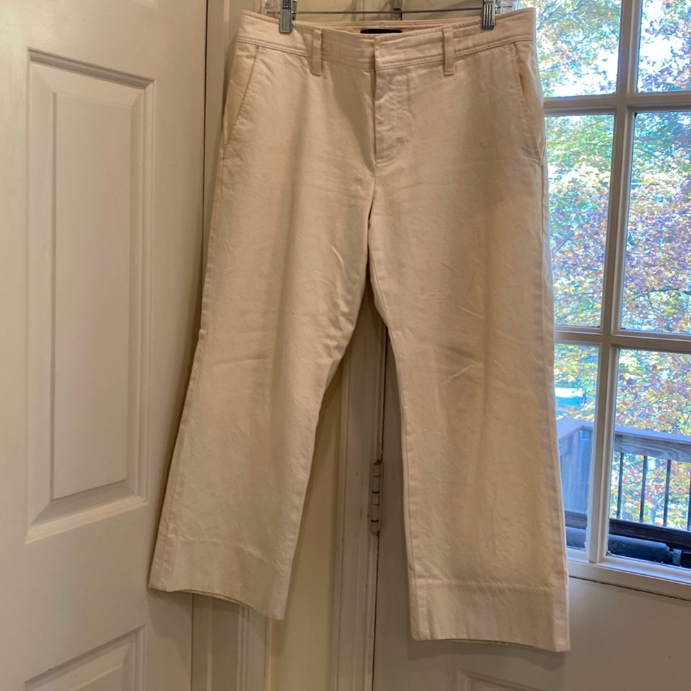 Banana Republic Wide Leg Cropped Pants